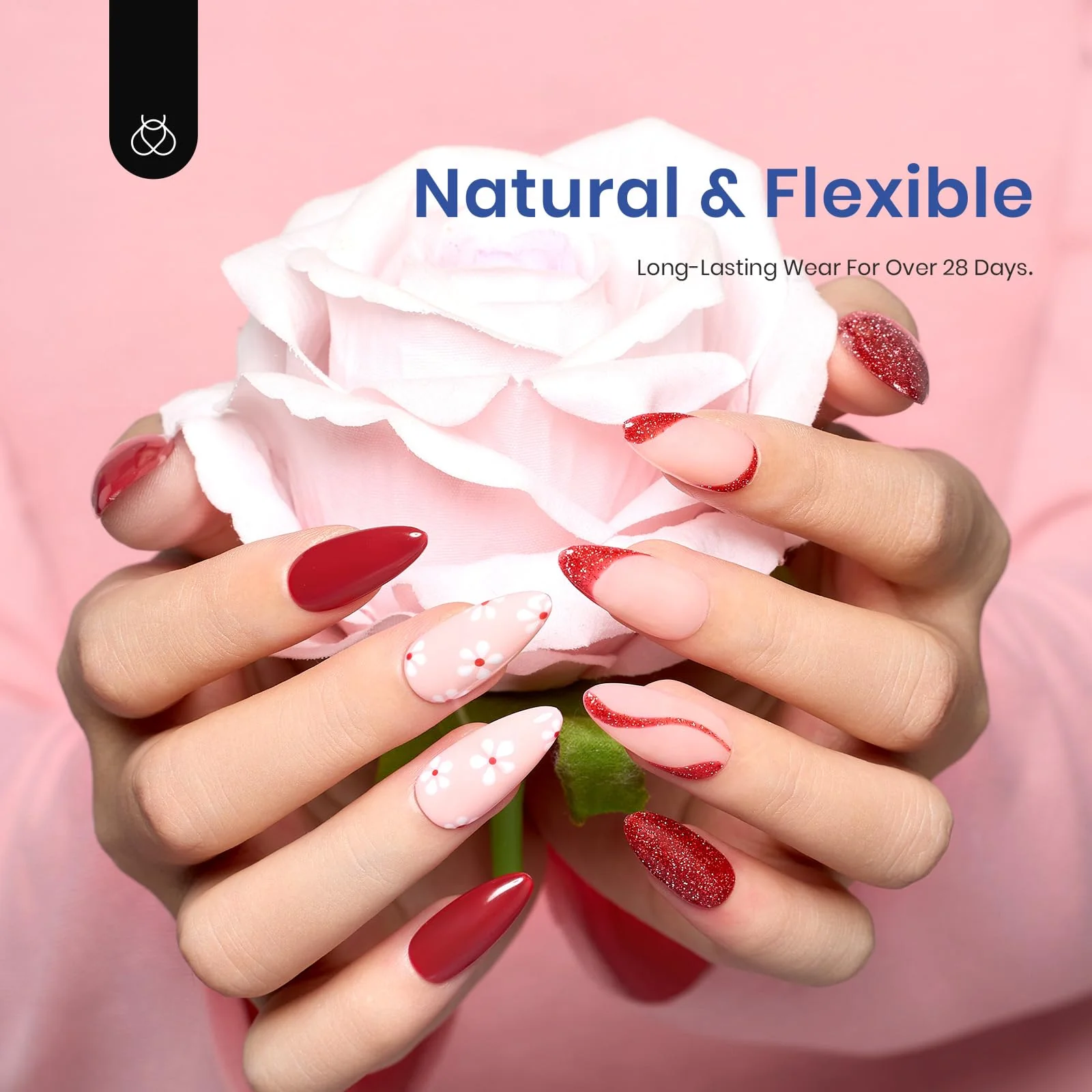 Medium Almond 500pcs (etch-x kit)-shaped Tips Nail Extension Kit - Image 3