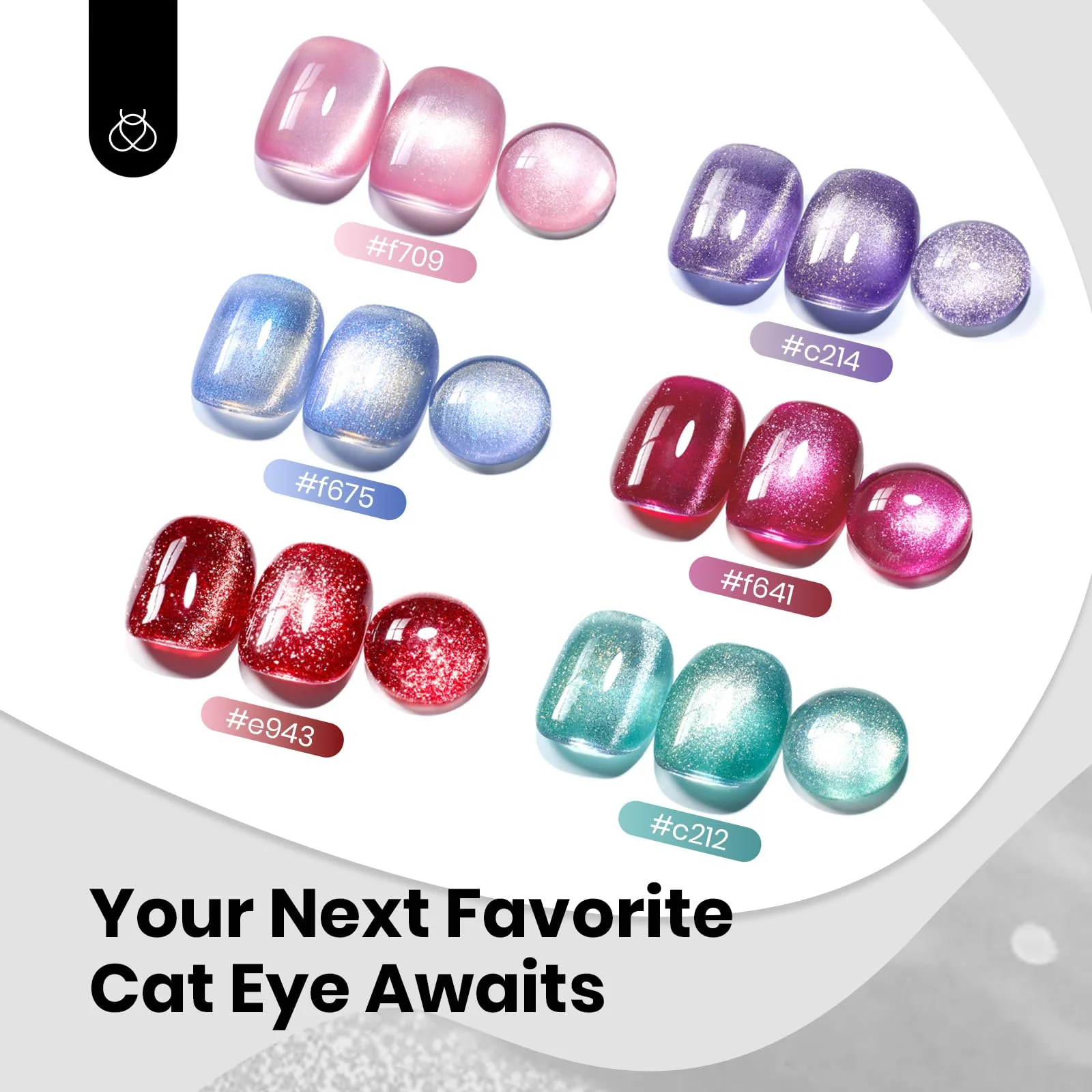Midnight Sands Cat Eye - 15ml Gel Polish Silver Nail Colors - Image 8