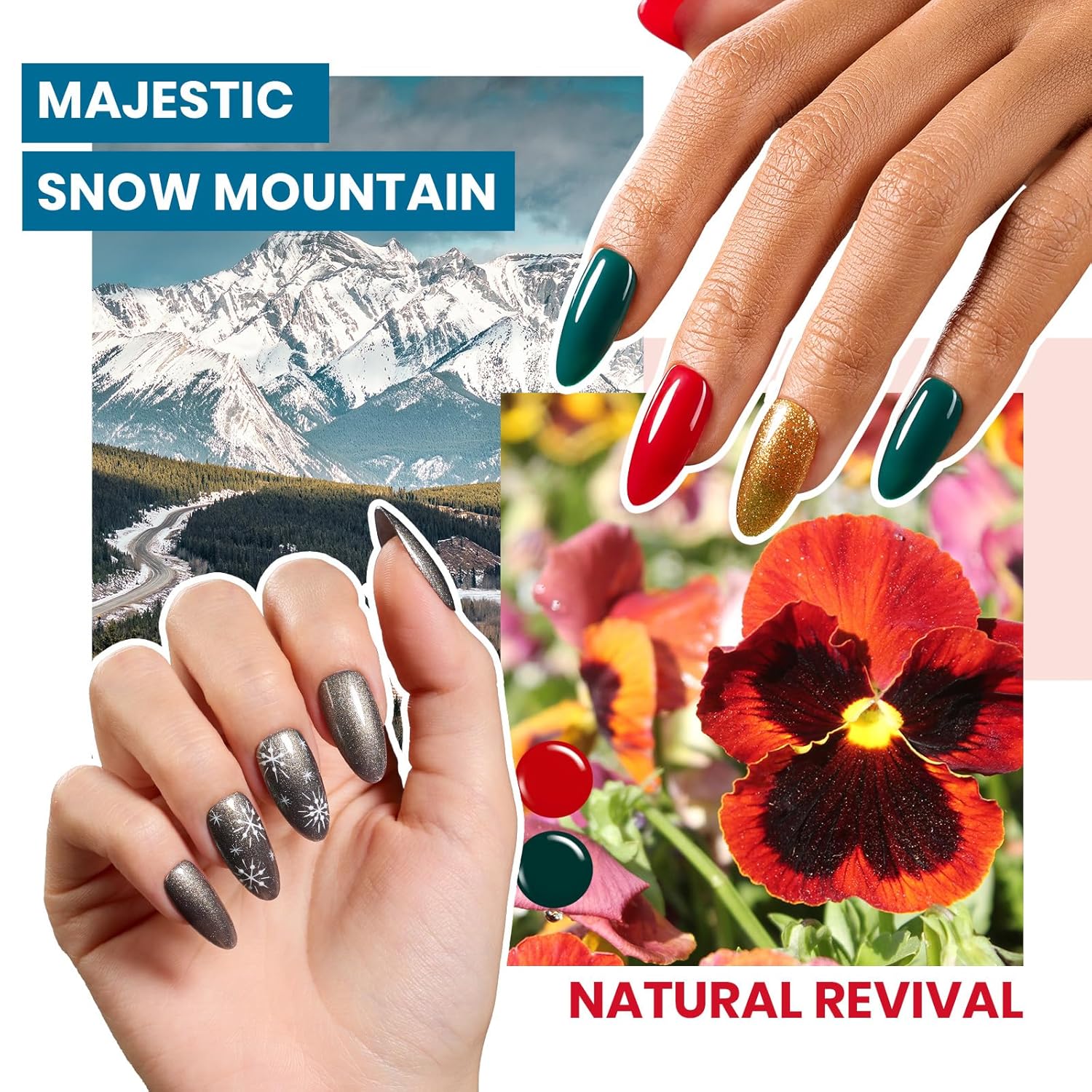 Mystic Wonderland Kit: Nails 45 Colors Nail All in one Starter Kit (total 68pcs) - Image 5
