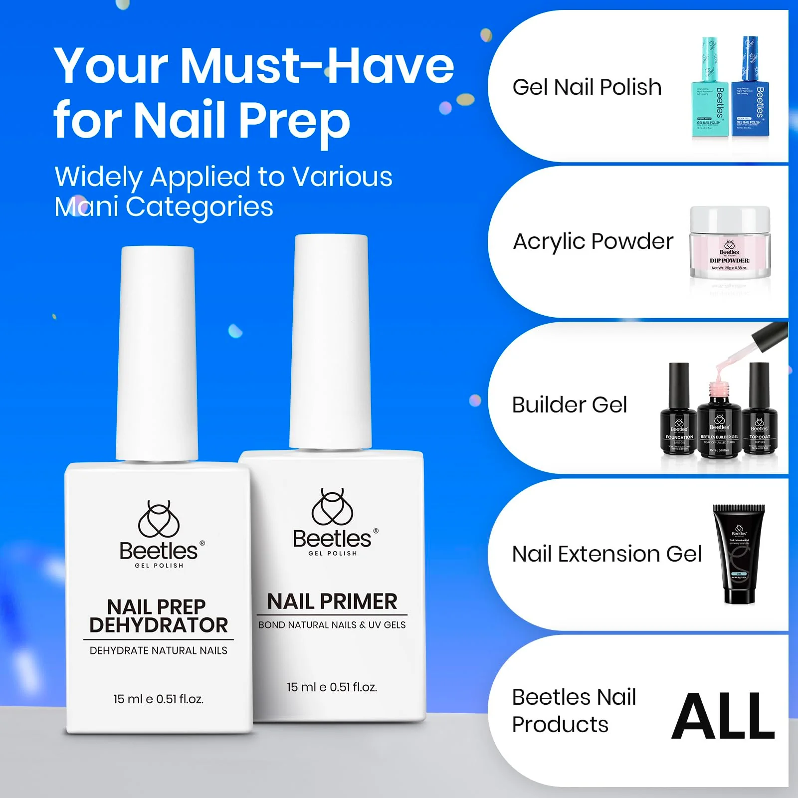 Nail Dehydrator and Primer Set - Acid Free HEMA Free Natural Prep for Long-Lasting Nails - Image 7