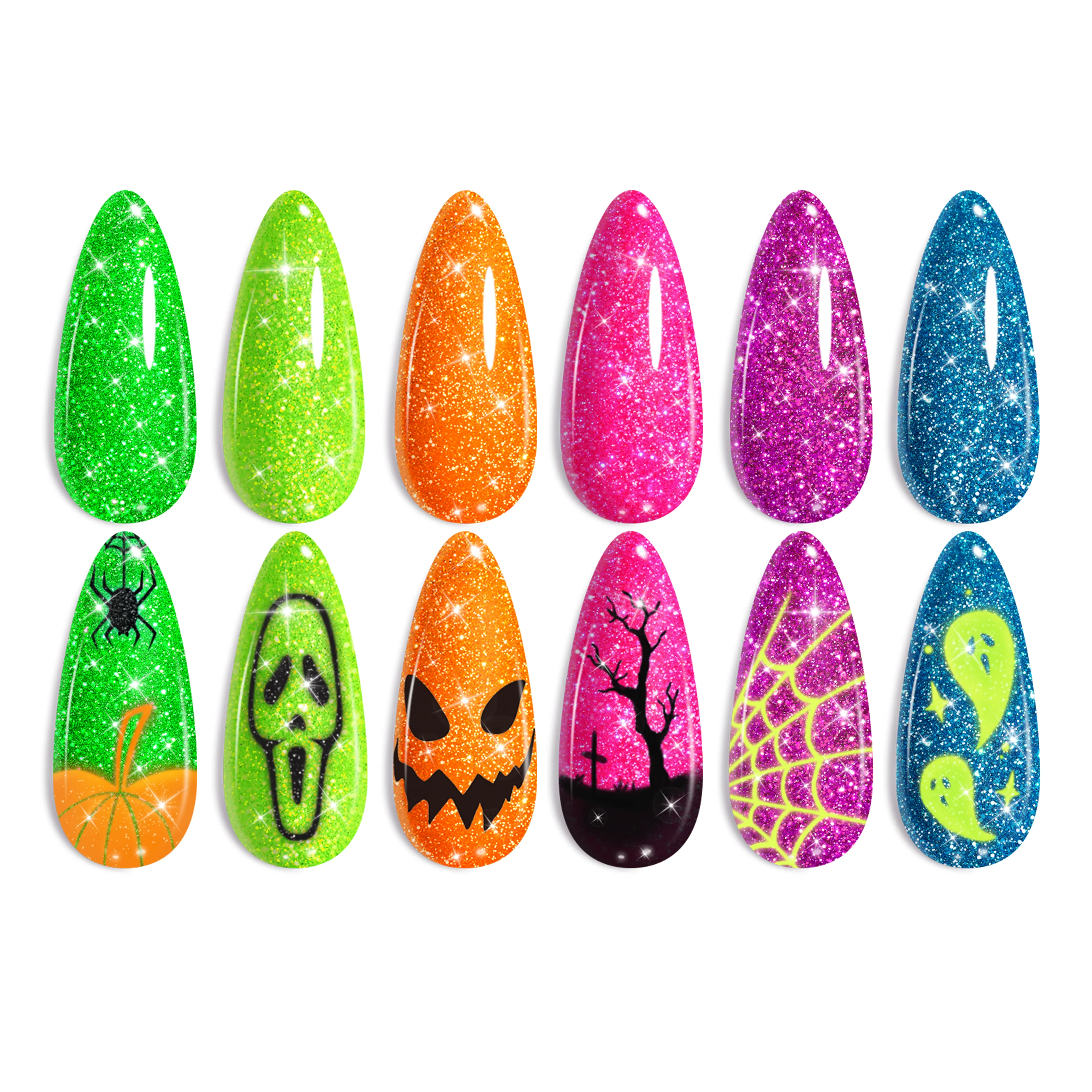 Neon Carnival | 6 Colors Gel Polish Set Summer Nails