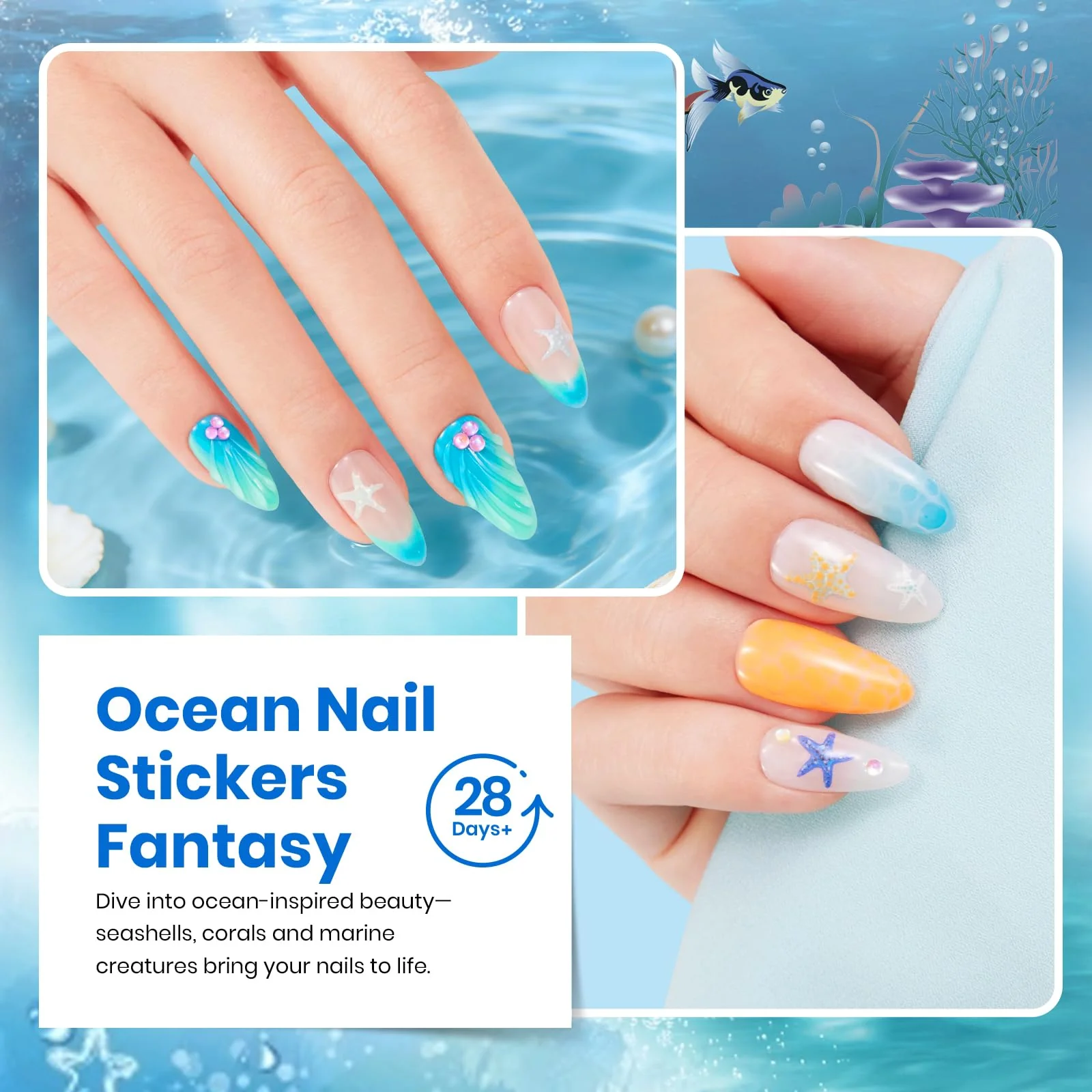 Ocean Odyssey 25 Colors Summer Nails Gel Polish Kit - Image 6