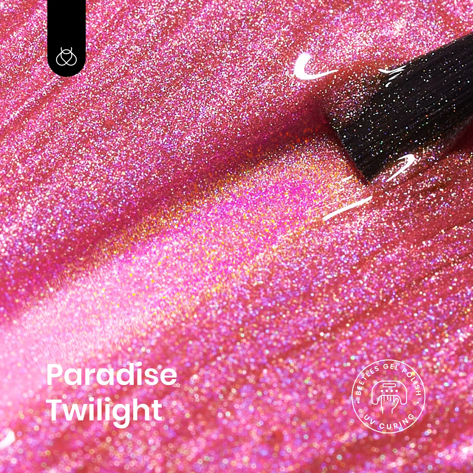 Paradise Twilight |15ml Gel Polish Nails Pink Lovely Nails - Image 2
