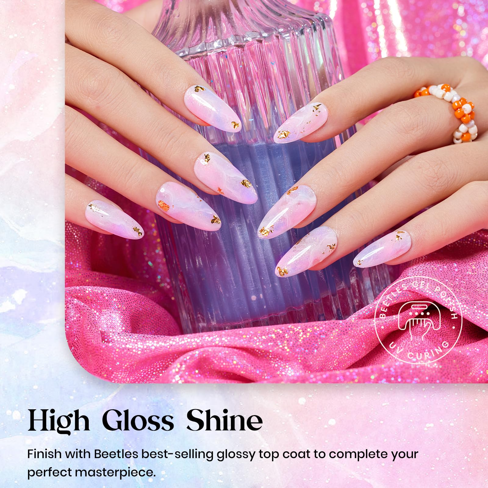 Pastel Dream | 6 Colors Nails Pearl Shell Gel Polish Summer Nails Set - Image 4