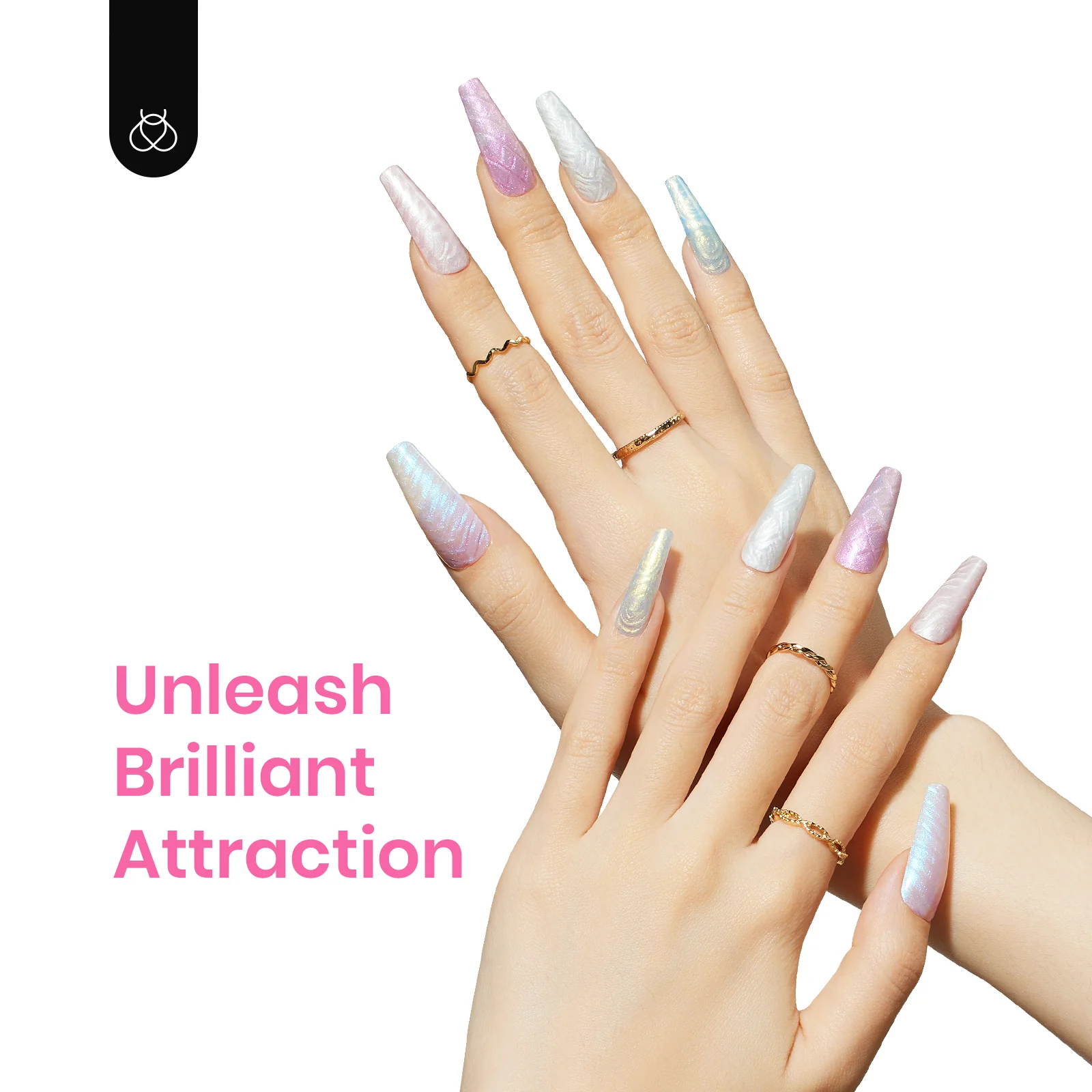 Mermaid Legend | 6 Colors Pearl Shell Nails Gel Polish Set - Image 7