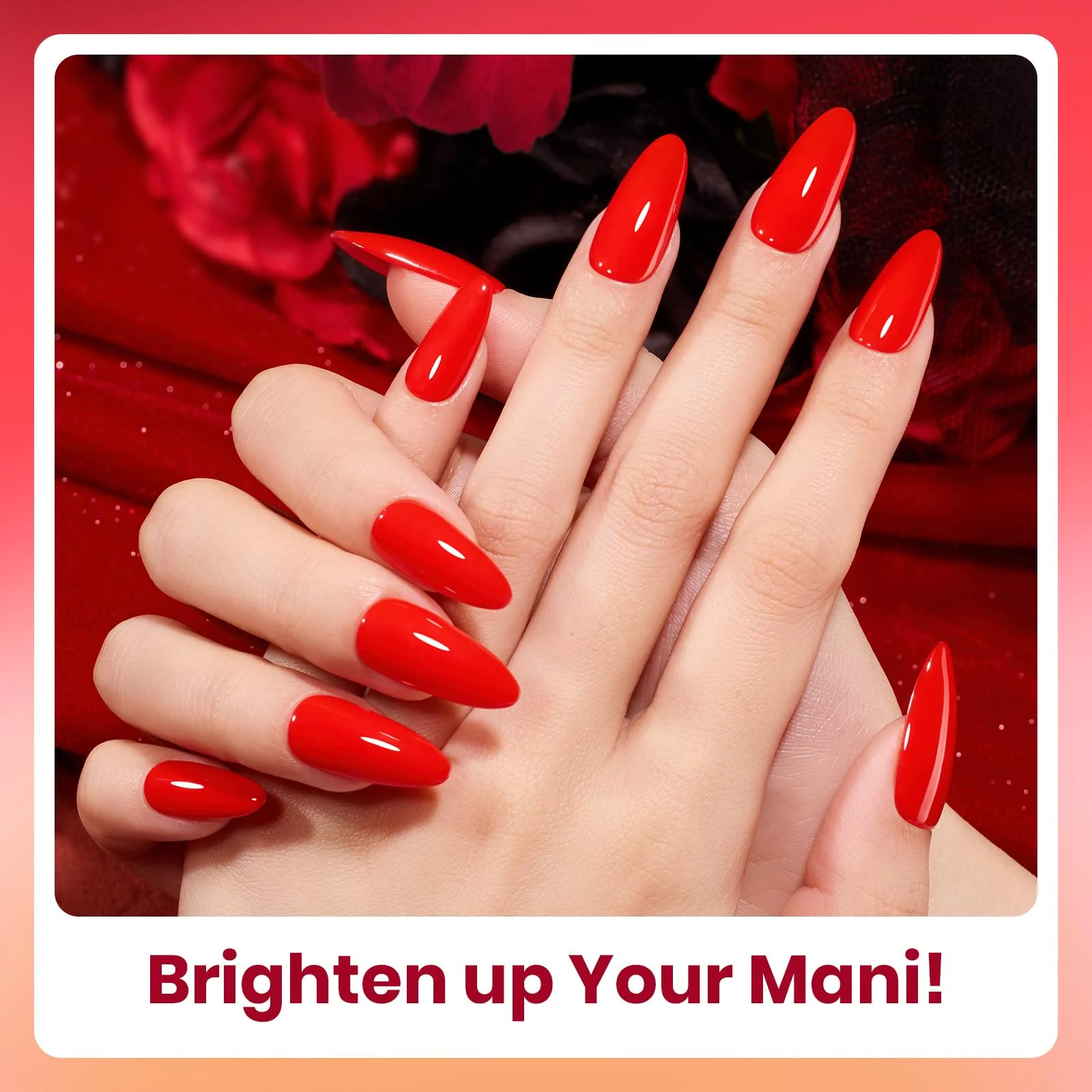 Prime Crimson Horizon -  6 Colors Burgundy Bloody Red Pink Gel Polish Set - Image 3