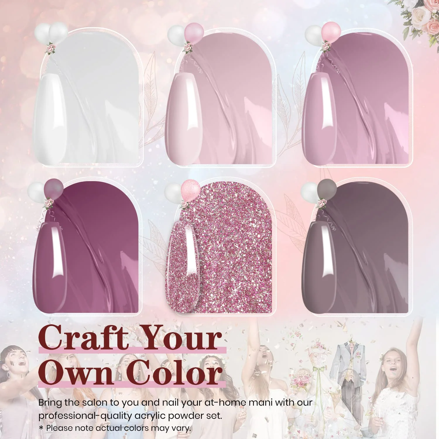 Romantic Wedding | 6 Colors Gel Polish Set - Image 3
