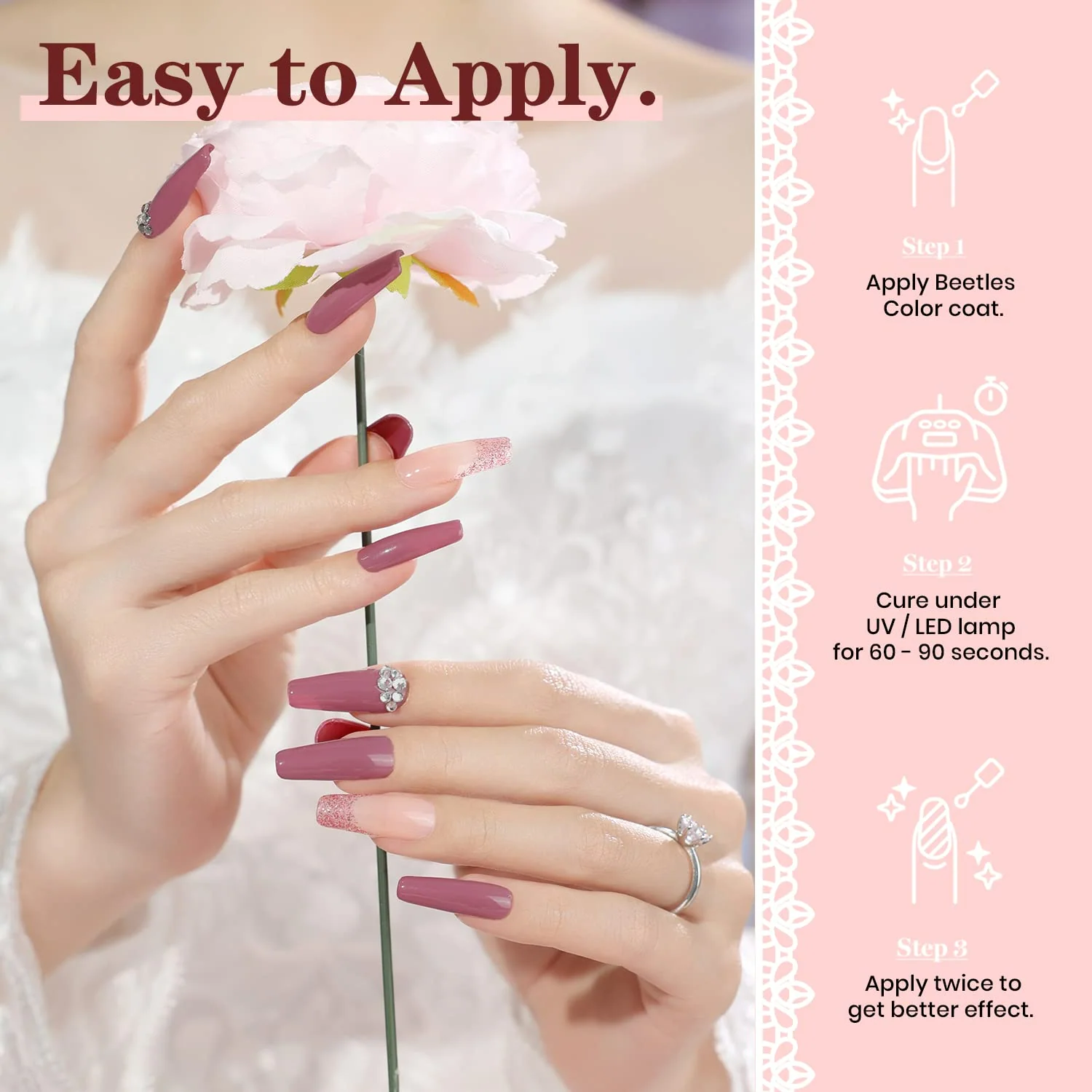 Romantic Wedding | 6 Colors Gel Polish Set - Image 6