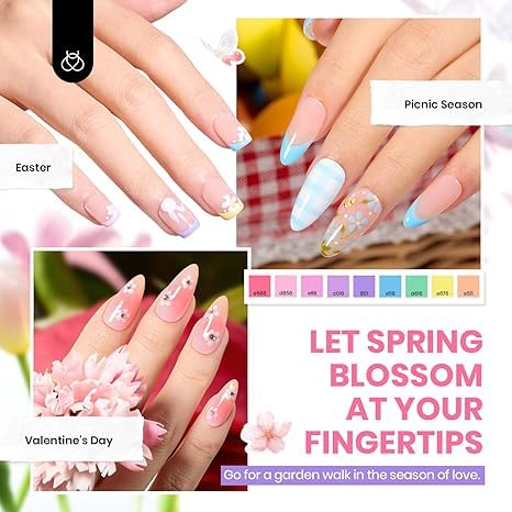 Seasonal Harmony Gel Nail Polish | 60 Nail Gel Polish Colors Kit total 70pcs - Image 3