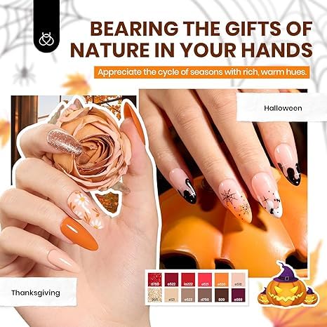Seasonal Harmony Gel Nail Polish | 60 Nail Gel Polish Colors Kit total 70pcs - Image 5