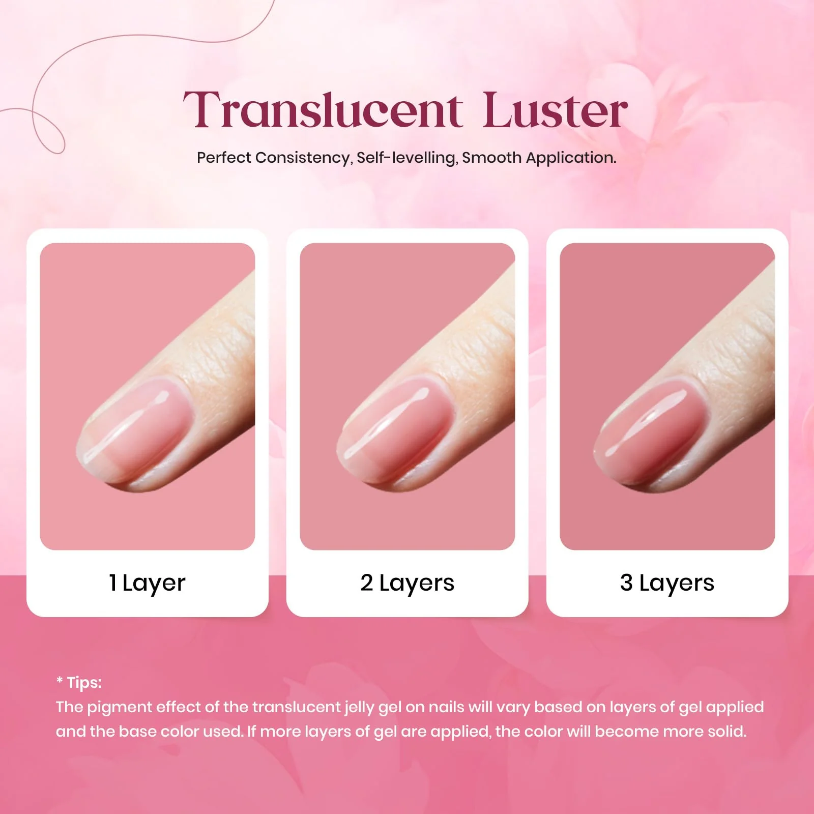 Sheer Luck | 6 Colors Gel Polish Set Nails - Image 5