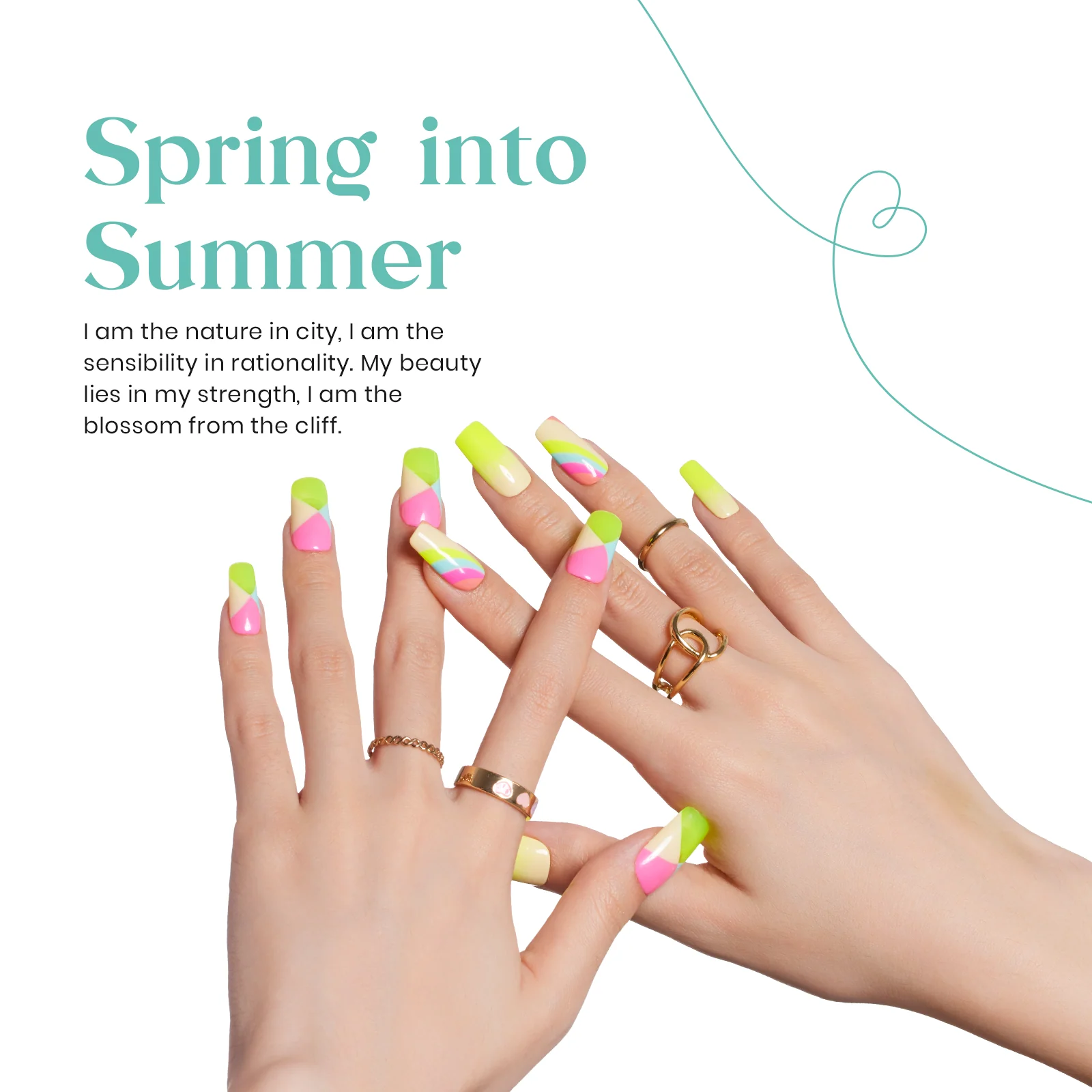 Summer Nails- 20 Gel Colors Set with Top and Base Coat (5ml/Each) - Image 3