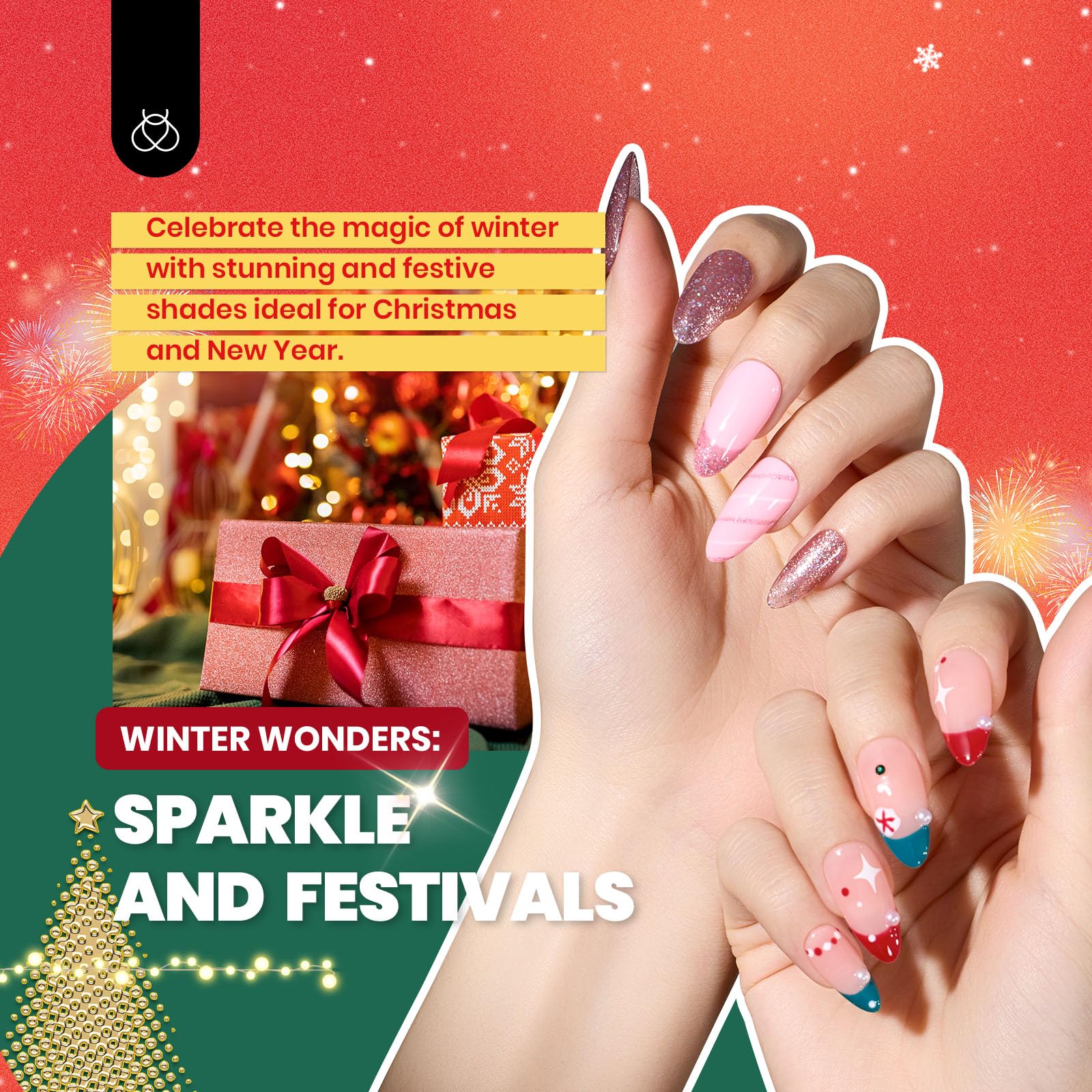 Beetles Gel Nail Starter Kit Vivid Seasons Manicure 35 Colors 68Pcs All-in-One Mani Set - Image 6