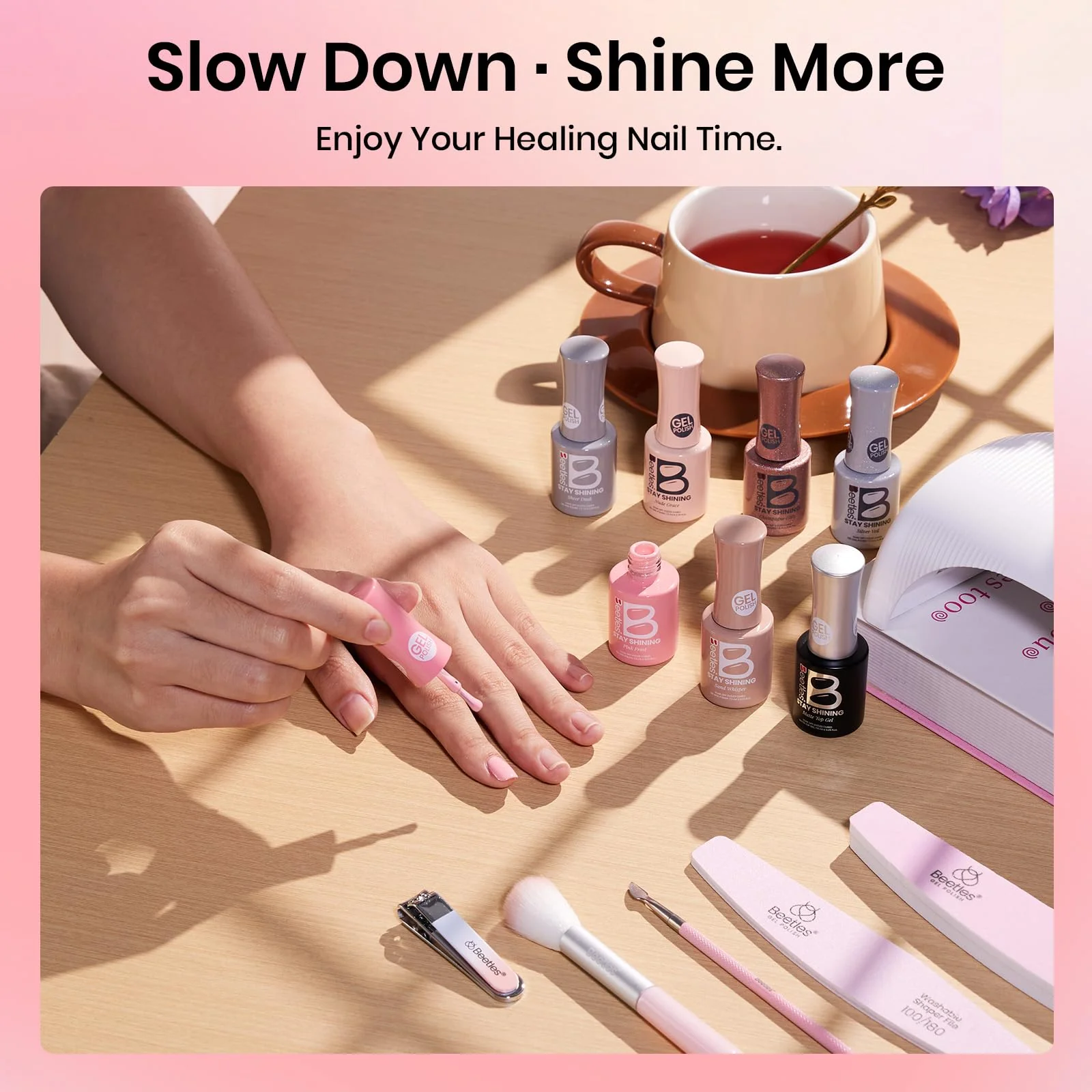 Beetles Mini Mani Studio Kit - Stay Shining Cozy Elegance Collection - Image 5