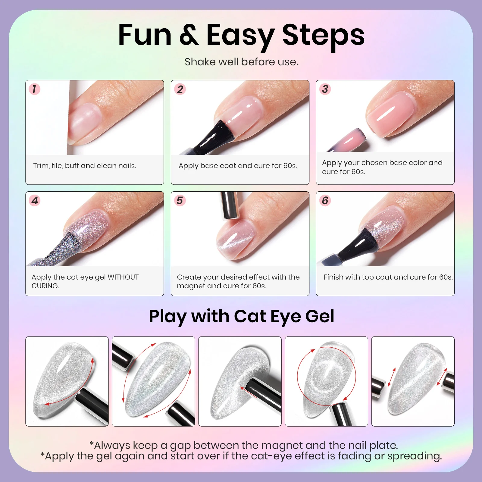 Star Cascade|15ml Nails Gel Polish - Image 8