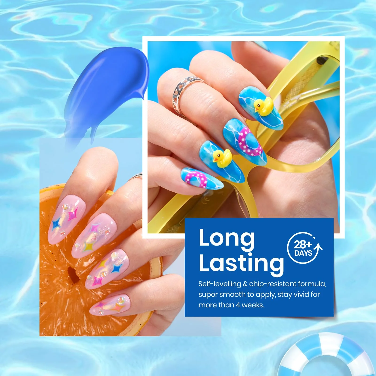 Pool Party | Gel Polish 6 Colors Set Summer Nails - Image 5