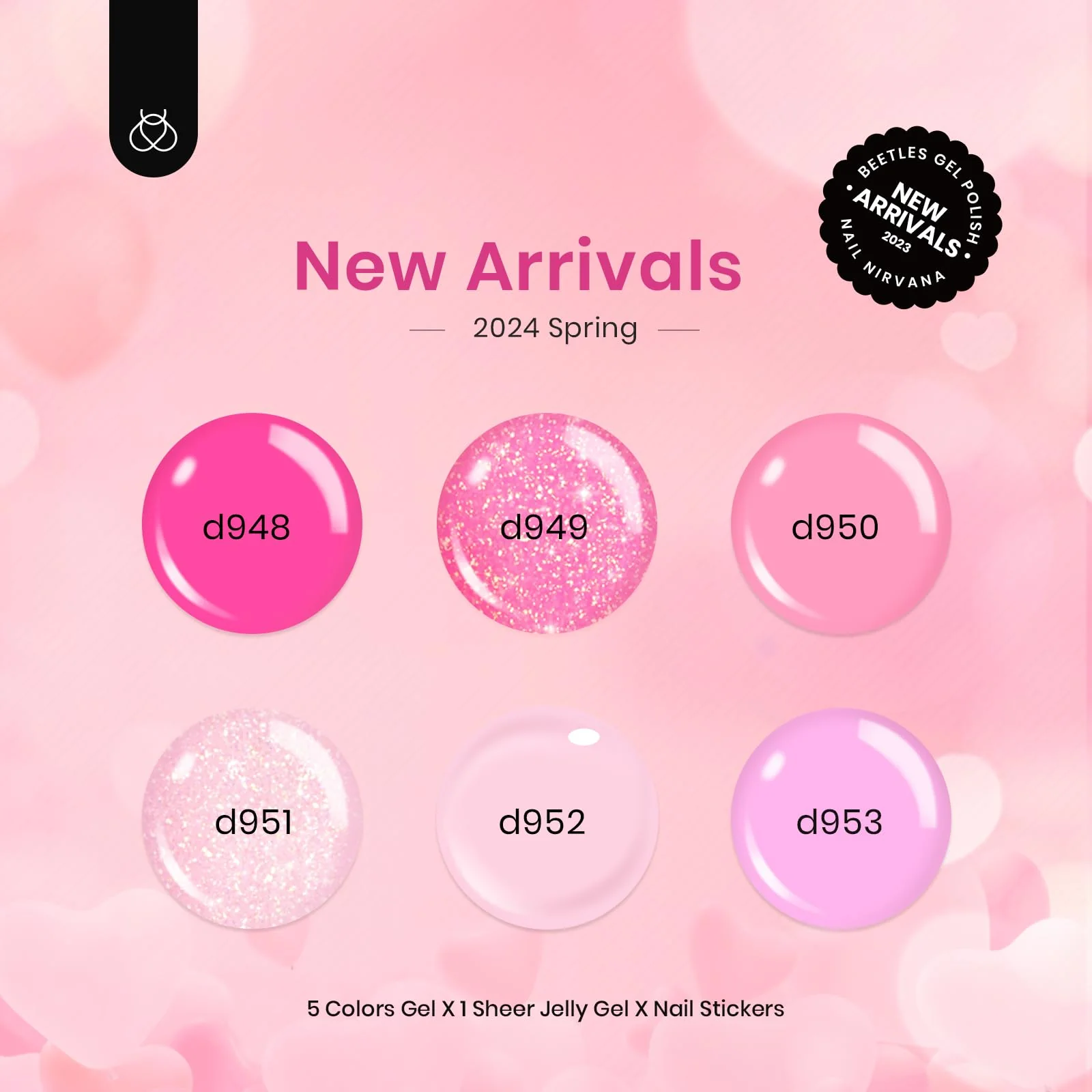 Sweet Dream | 6 Colors Nails Gel Polish Set - Image 3