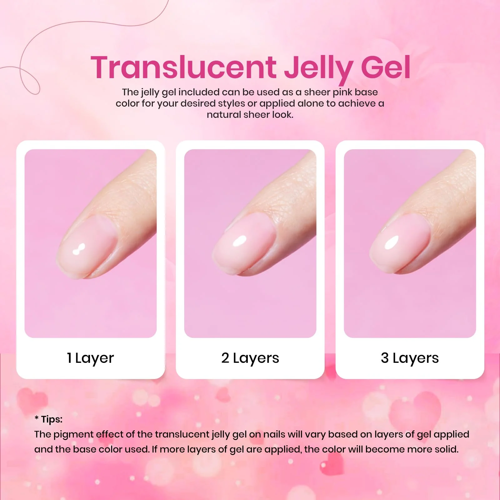 Sweet Dream | 6 Colors Nails Gel Polish Set - Image 4