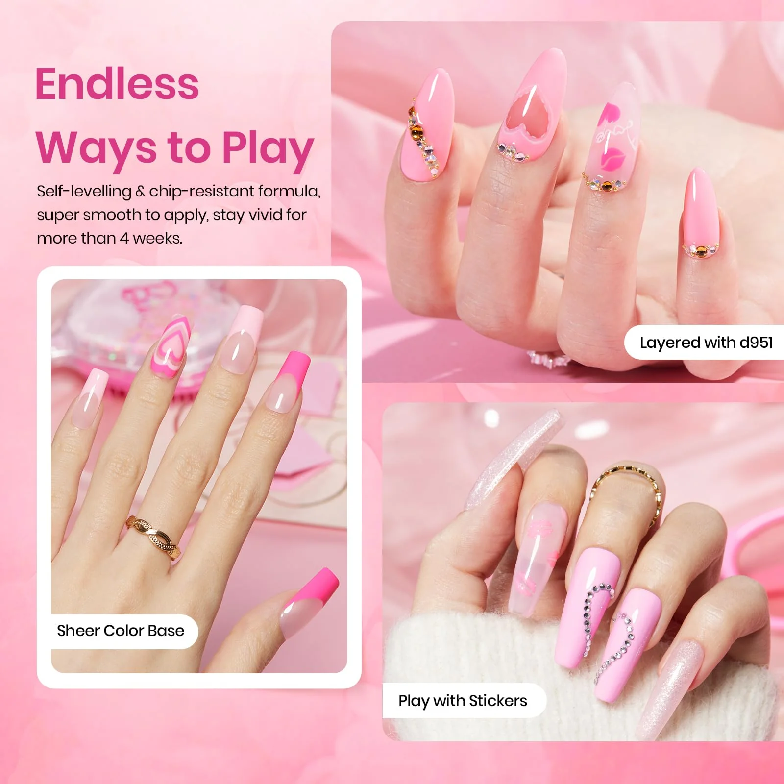 Sweet Dream | 6 Colors Nails Gel Polish Set - Image 5