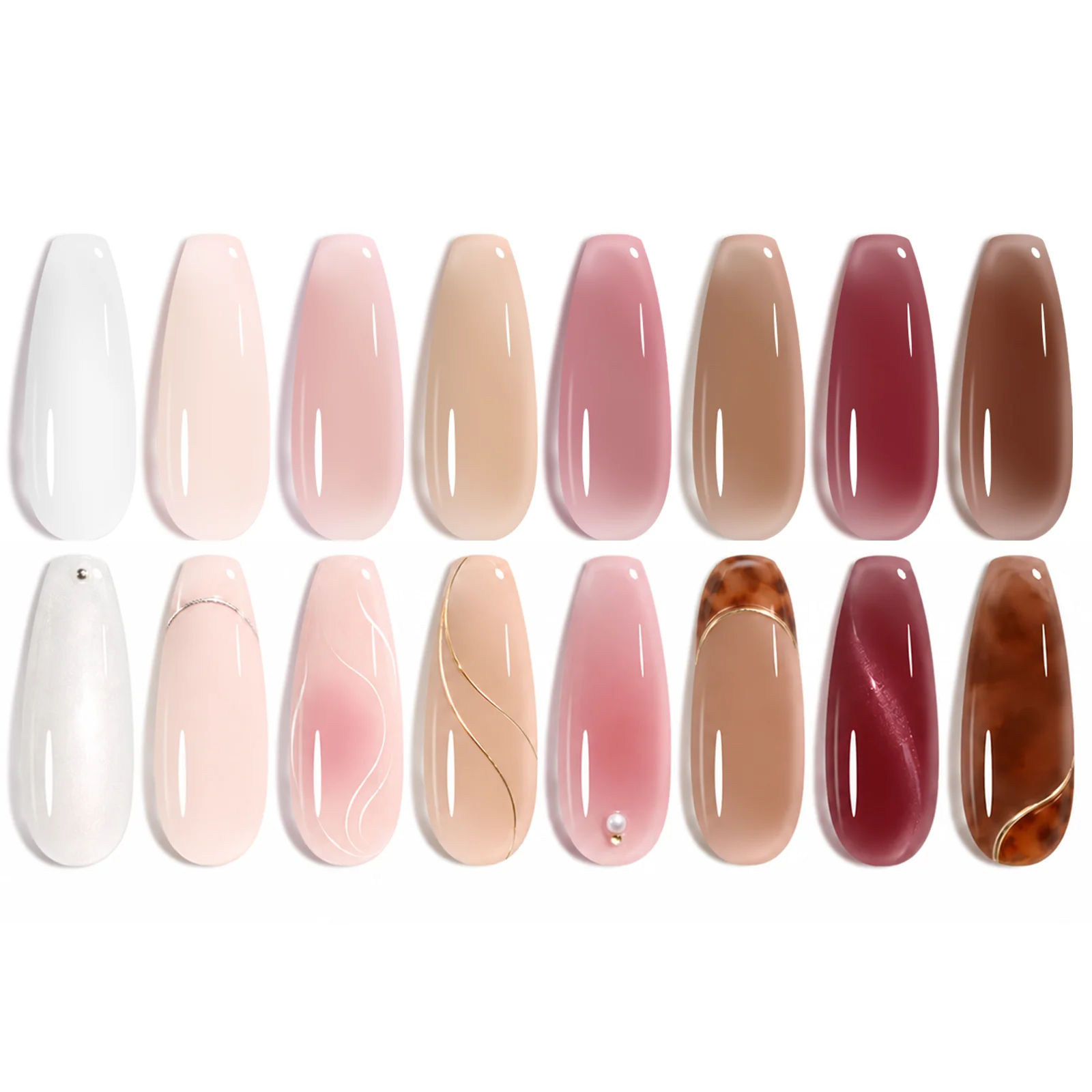 Sweet Temptation | 8 Colors Gel Polish Set