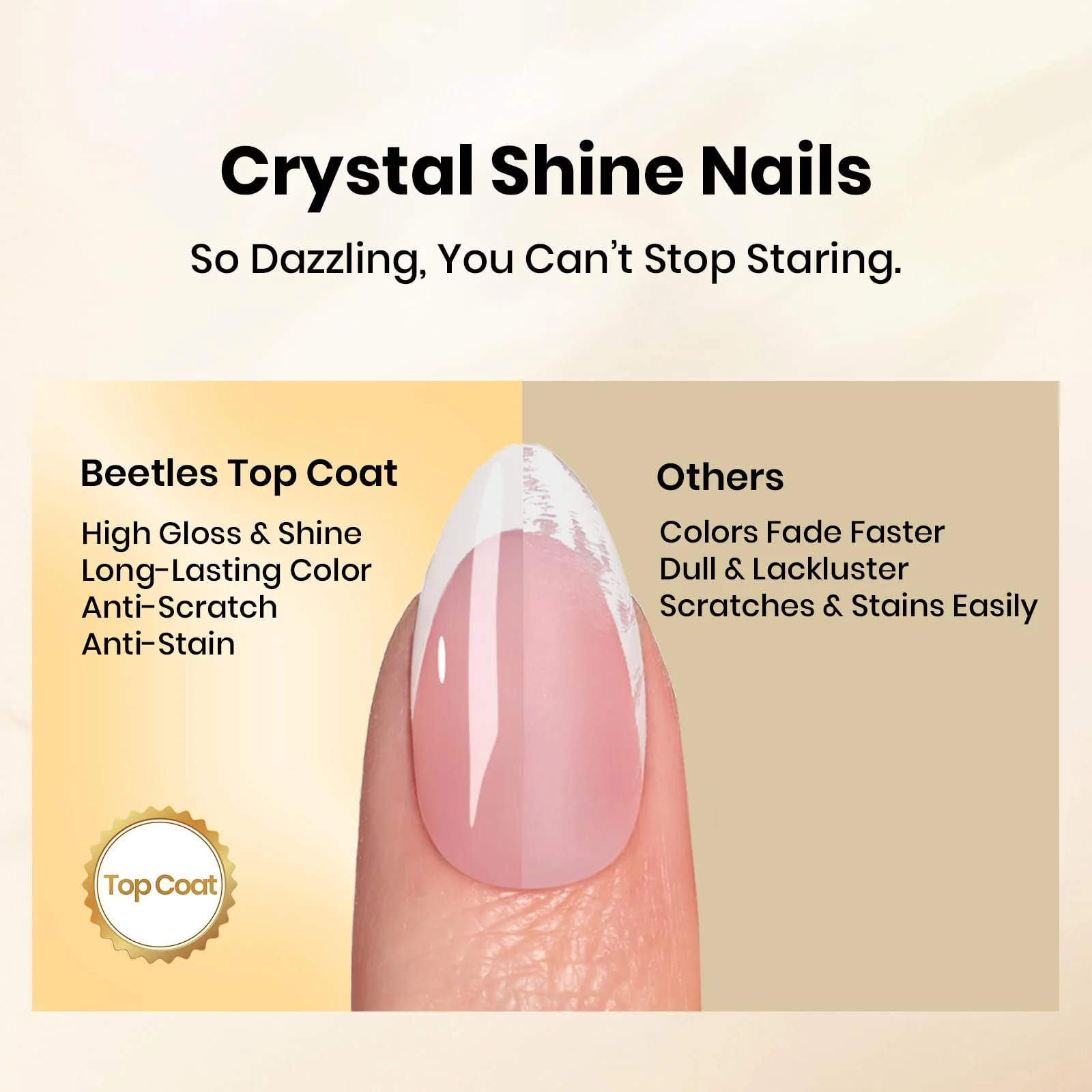 Beetles Base and Top Coat Set - Stay Shining Crystal Shield Duo - Image 3