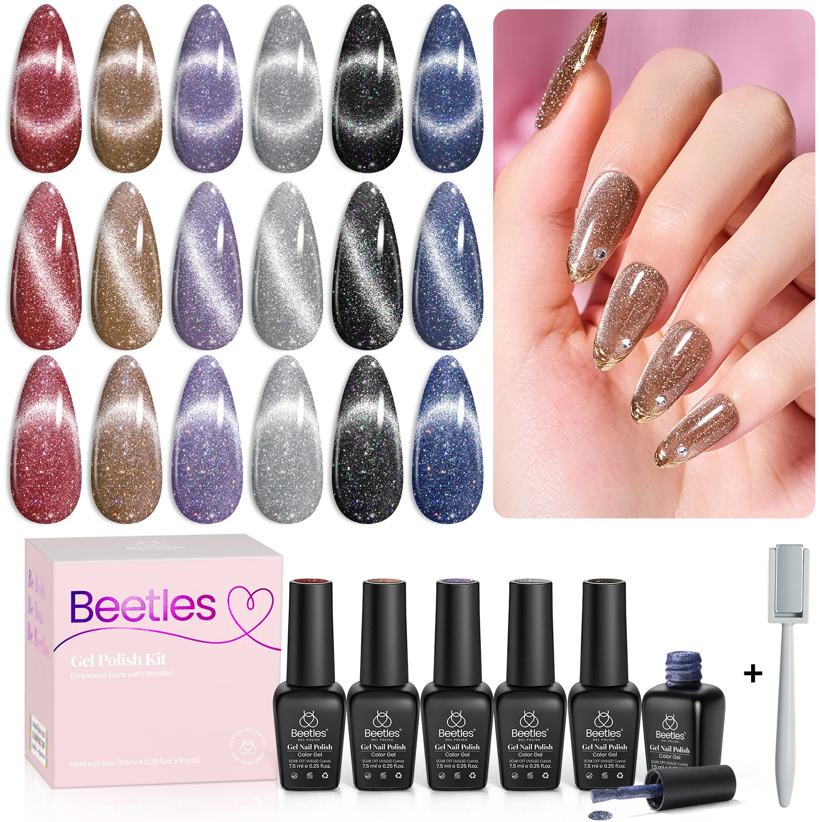 Urban Serenade | 6 Colors Gel Polish Set - Image 9