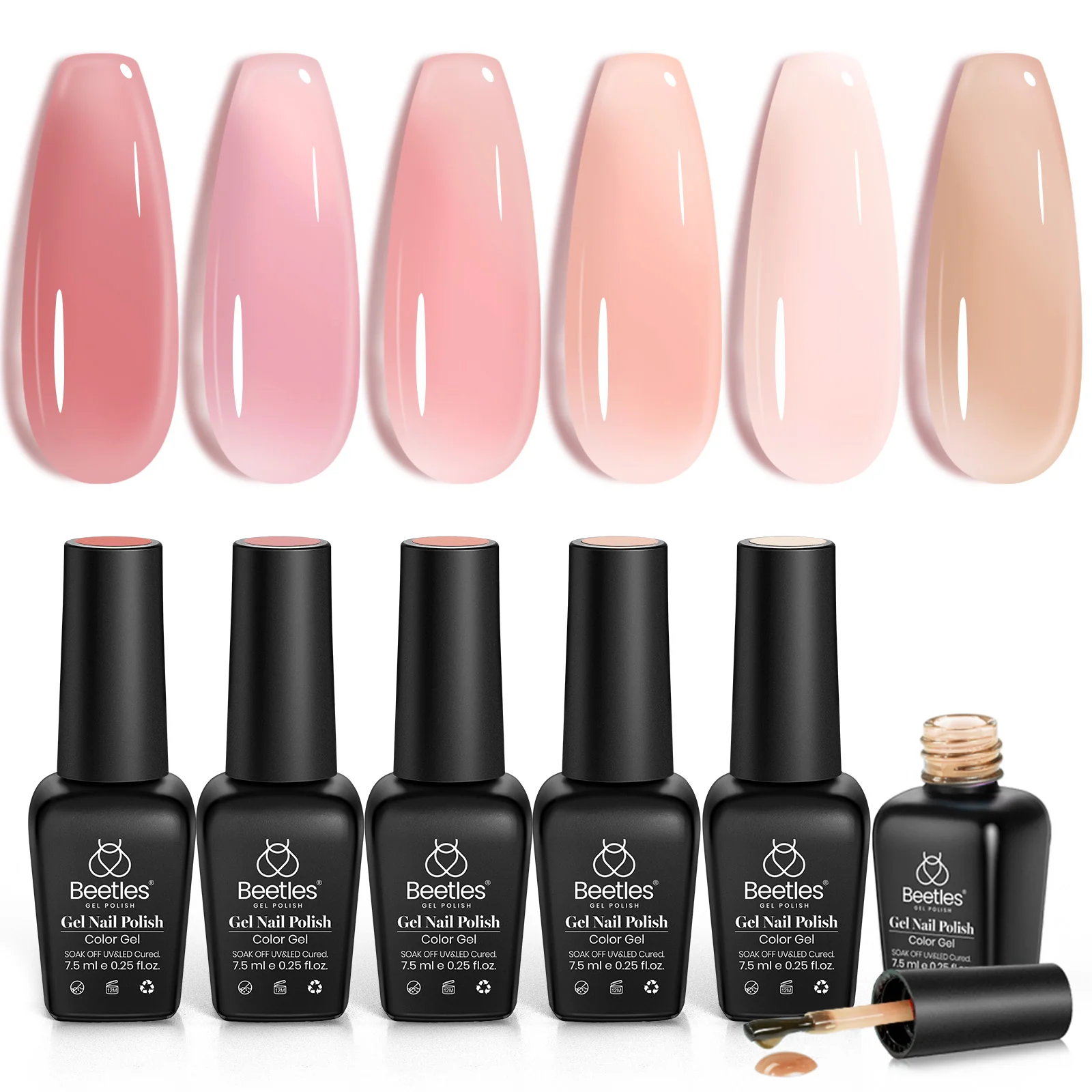 Veil of Heaven | 6 Colors Gel Polish Set Nails - Image 7