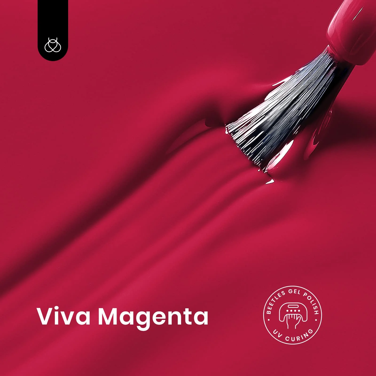 Viva Magenta |15ml Gel Polish - Image 2