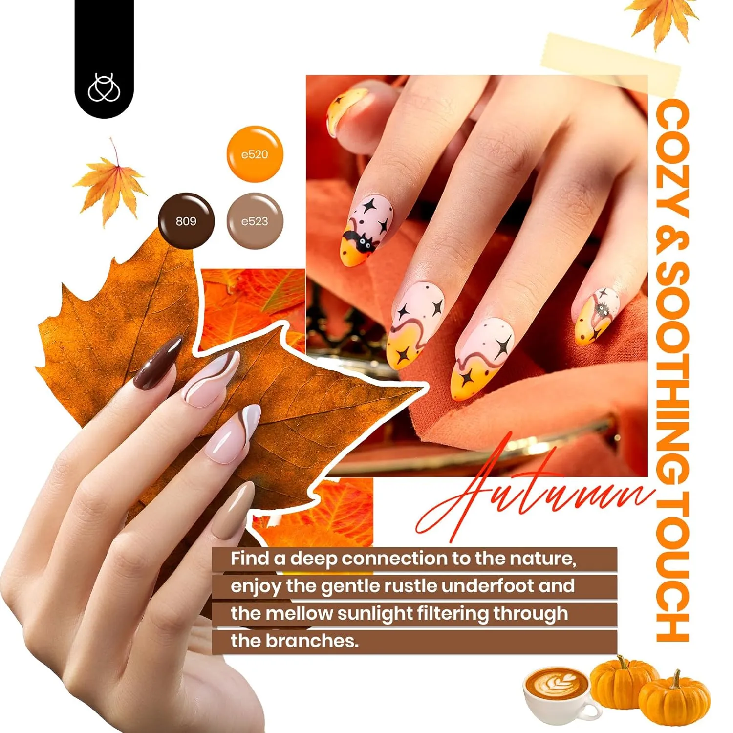 Vivid Seasons- Nails 36 Colors Gel Nail Polish Gift Set - Image 5