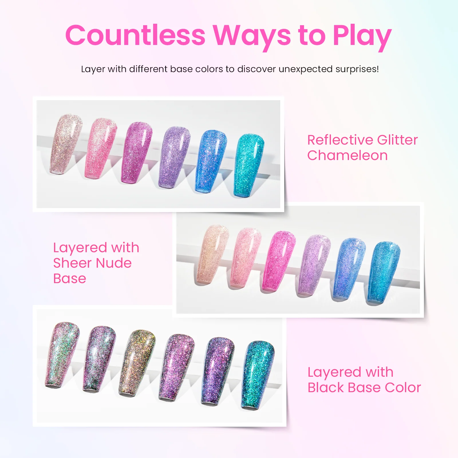 Whimsical Wonders | 6 Colors Gel Polish Set Nails - Image 6