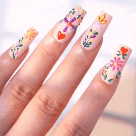 (Free Storage Bag) 60 Colors 77 Pcs Summer Nails Perfect Gift Set - World Travel Collection - Image 2